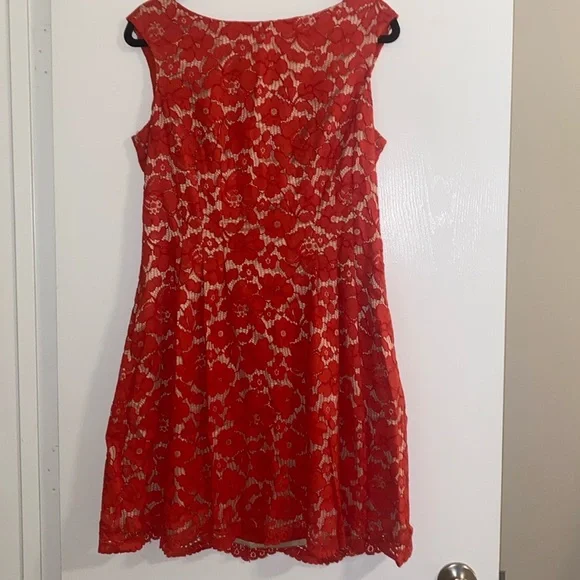 Vince Camuto red lace dress Vince Camuto red lace dress